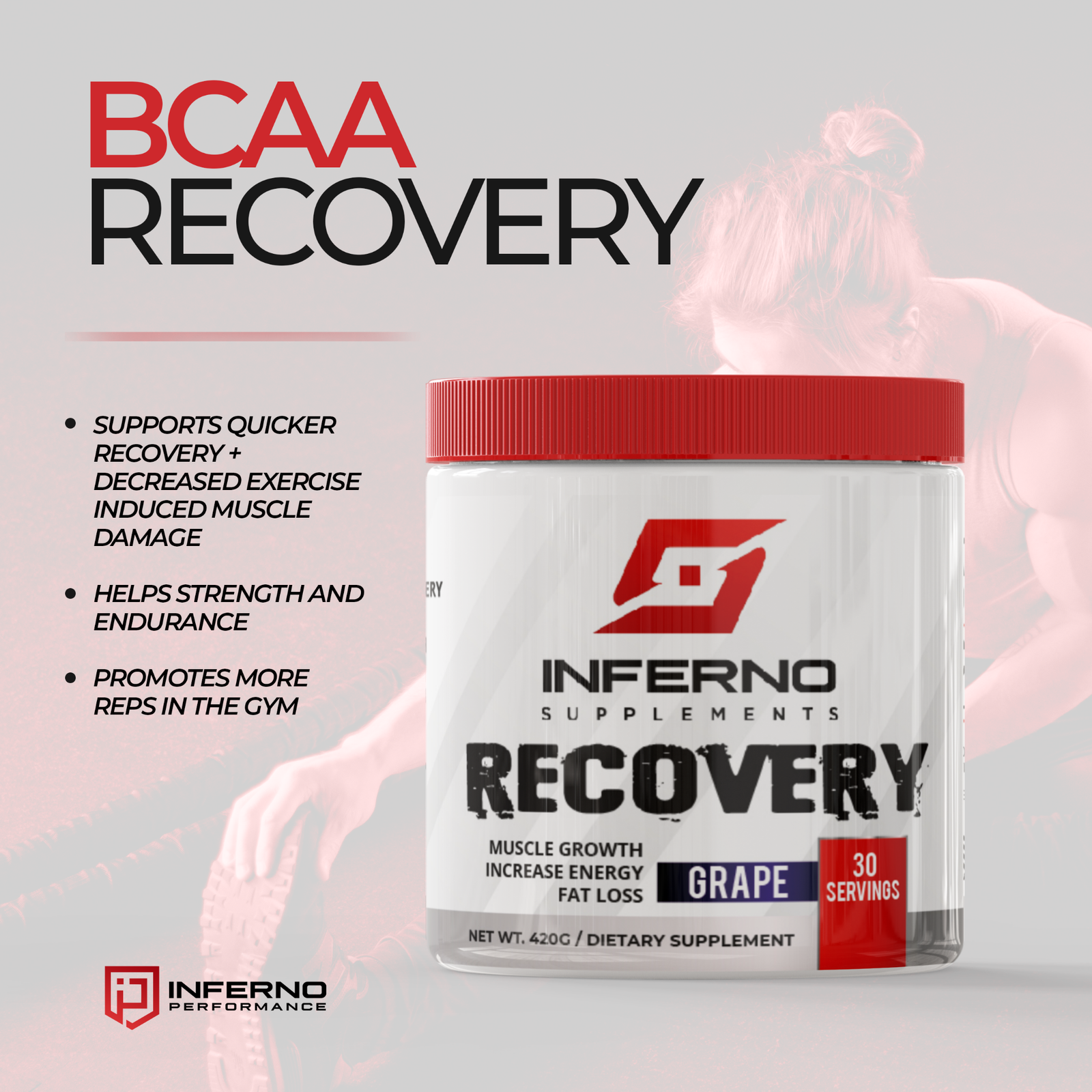 Inferno Supplements BCAA Recovery